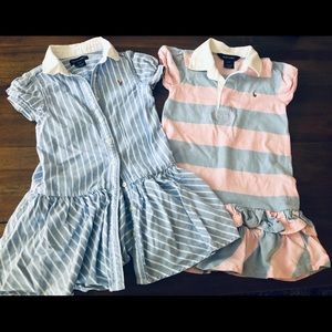 SOLD Ralph Lauren girl shirt + tennis dress